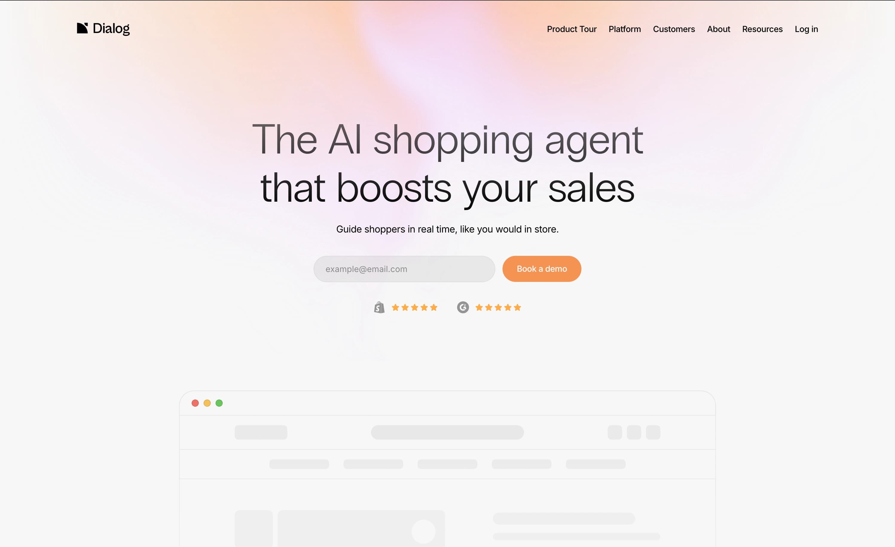 askdialog.com landing page