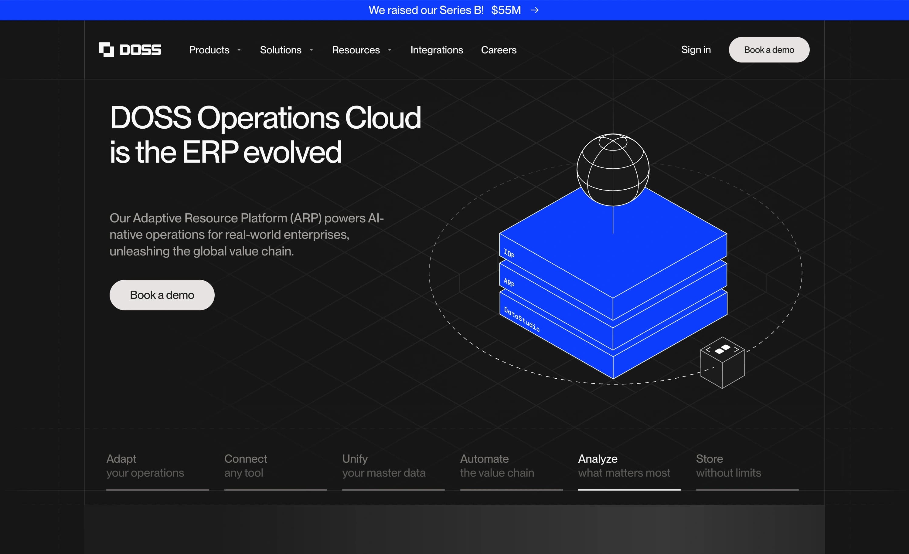 doss.com landing page